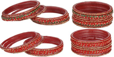 1st Time Glass Bangle Set(Pack of 10)