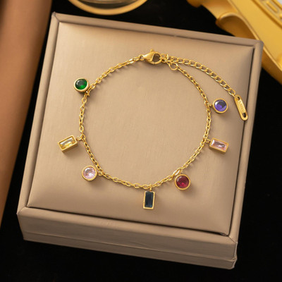 MYKI Stainless Steel Gold-plated Bracelet
