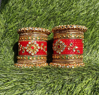 ARFA CREATION Shell Bangle Set(Pack of 22)
