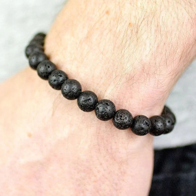 HouseOfCommon Stone Beads, Crystal Bracelet