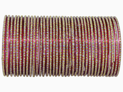 NMII Glass Bangle Set(Pack of 36)