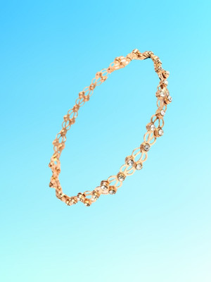 KIVORA Alloy Cubic Zirconia Bracelet