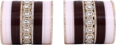 arpa Metal, Plastic Bangle(Pack of 2)