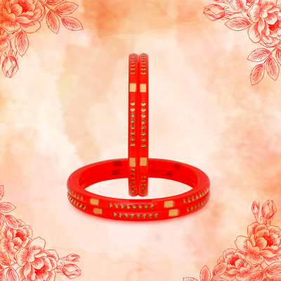 LUV FASHION Plastic Bangle(Pack of 4)