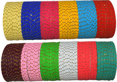 ADVANCE KANGAN Metal Bangle Set(Pack of 10)