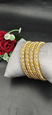 navika bangles Brass Bangle Set(Pack of 4)