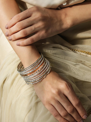 Fida Alloy Bangle Set(Pack of 10)