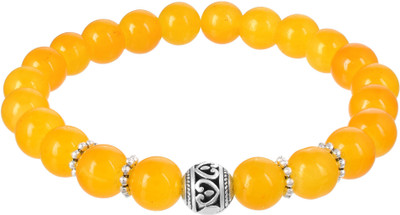 Admier Alloy Beads Silver Coated Bracelet