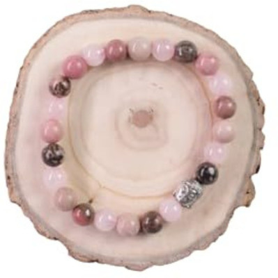 VIBESLE Stone Beads, Crystal Charm Bracelet