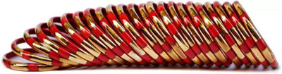 RADHA MOHAN EMPIRE Glass Bangle Set(Pack of 24)