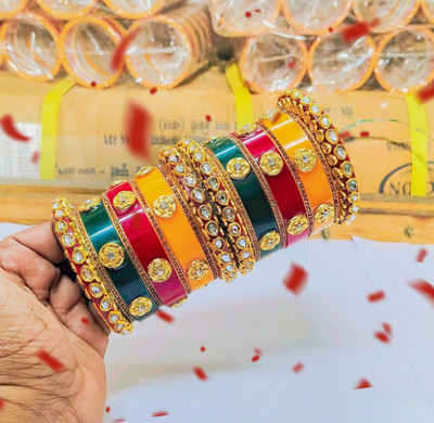 RP ZONE MALL Plastic Crystal Chudas(Pack of 18)