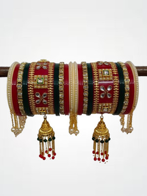 AYSHA CREATION Metal Bangle Set