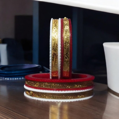 Piku Plastic Bangle Set(Pack of 4)