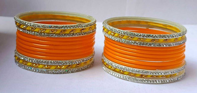 DURGANSH Glass Bangle Set(Pack of 24)