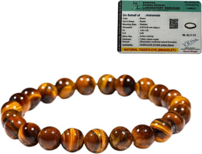 UBRONIK Tiger's Eye Agate, Crystal Bracelet