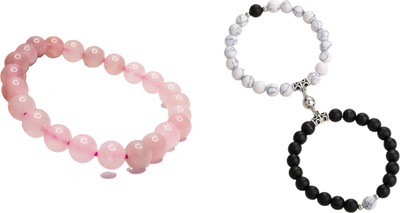 Malas Collection Stone, Crystal Bracelet Set(Pack of 2)