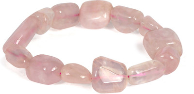 CRYSTU Stone, Rose Quartz Beads, Agate, Crystal Bracelet