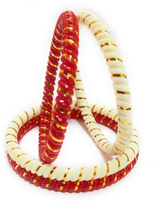 KB Corner Plastic Bangle(Pack of 4)