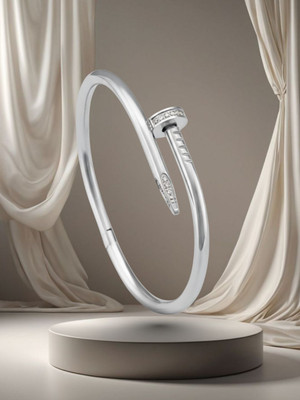 KIVORA Alloy Cubic Zirconia Kada