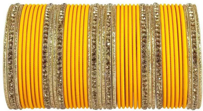 DONERIA Metal Zircon Bangle Set(Pack of 144)