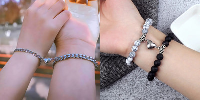 P R Production Brass Charm Bracelet(Pack of 2)