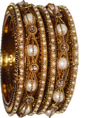 ishika Metal Bangle Set(Pack of 6)