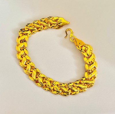 Maa rewa enterprise Stainless Steel Gold-plated Bracelet