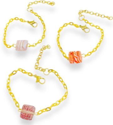 InsTook Glass Bracelet Set(Pack of 3)