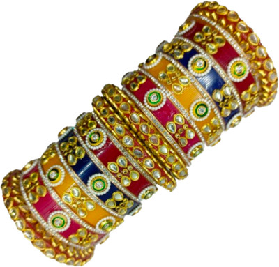 STYLISH CREATION Plastic Bangle Set(Pack of 10)