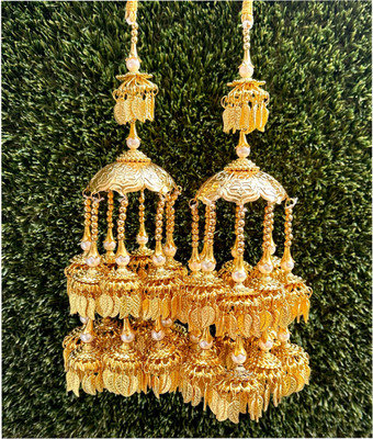 darshan lal and sons Brass Gold-plated Kalire(Pack of 2)