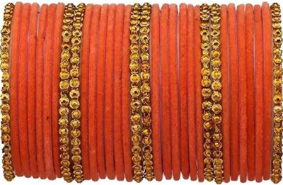 Shriva Traders Glass Bangle Set(Pack of 32)