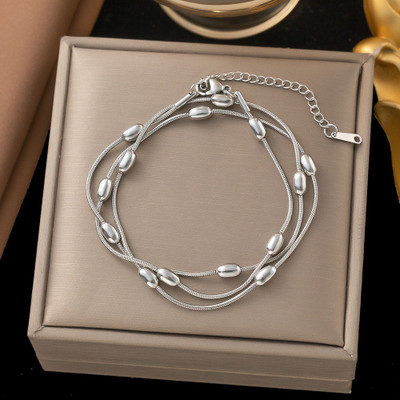 MYKI Stainless Steel Gold-plated Bracelet