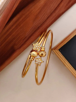 BHADANITREAD Brass Bangle(Pack of 2)