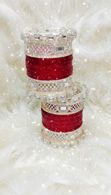uzina Brass Bangle Set(Pack of 2)
