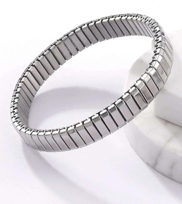 THANU'S CRAFT Stainless Steel Silver Bracelet