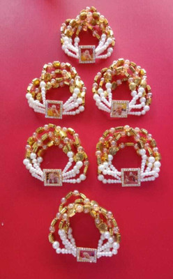 GURU JI CREATION Plastic Bracelet(Pack of 6)