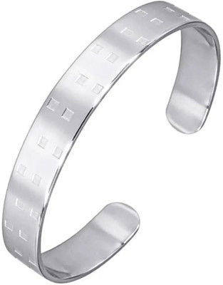 Luxuarylook Stainless Steel Silver Kada