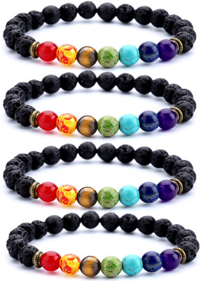 RVM Jewels Crystal Bracelet Set(Pack of 4)