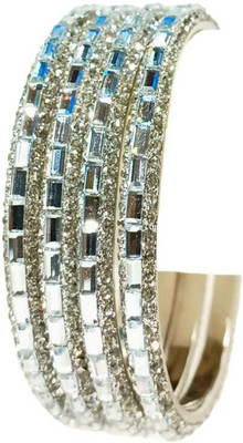 RKGlow Brass Bangle Set(Pack of 4)