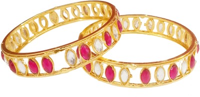 balaji gold Copper Gold-plated Bangle Set(Pack of 2)