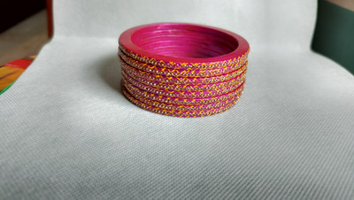 Ladiesstop Lac Bangle Set(Pack of 8)