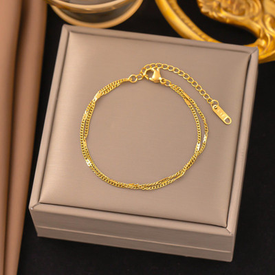 MYKI Stainless Steel Gold-plated Bracelet