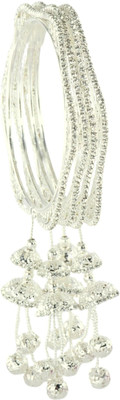 NMII Metal Zircon Kada(Pack of 4)