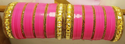 SP PHOTO CHURA Plastic Bangle Set(Pack of 2)