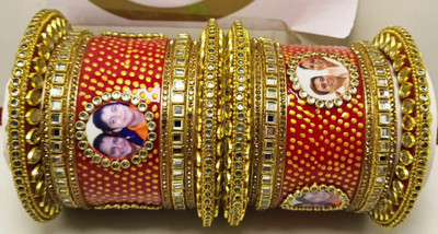 SP PHOTO CHURA Plastic Bangle Set(Pack of 2)