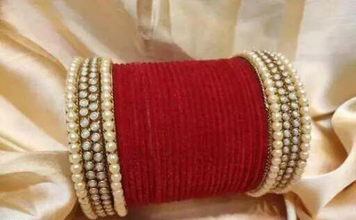 ZADLAXAR Metal Zircon Bangle Set