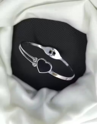 RubixBeauty Alloy Silver Bracelet