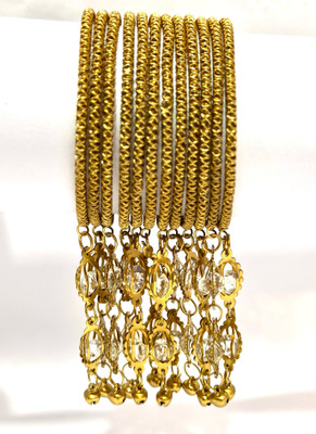 DIVINE Alloy Gold-plated Bracelet Set(Pack of 12)