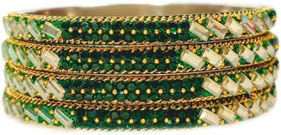 RKGlow Brass Bangle Set(Pack of 4)