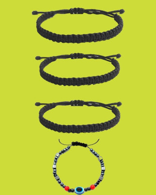 KINGSTYLEIMPEX Dori Beads Charm Bracelet(Pack of 4)